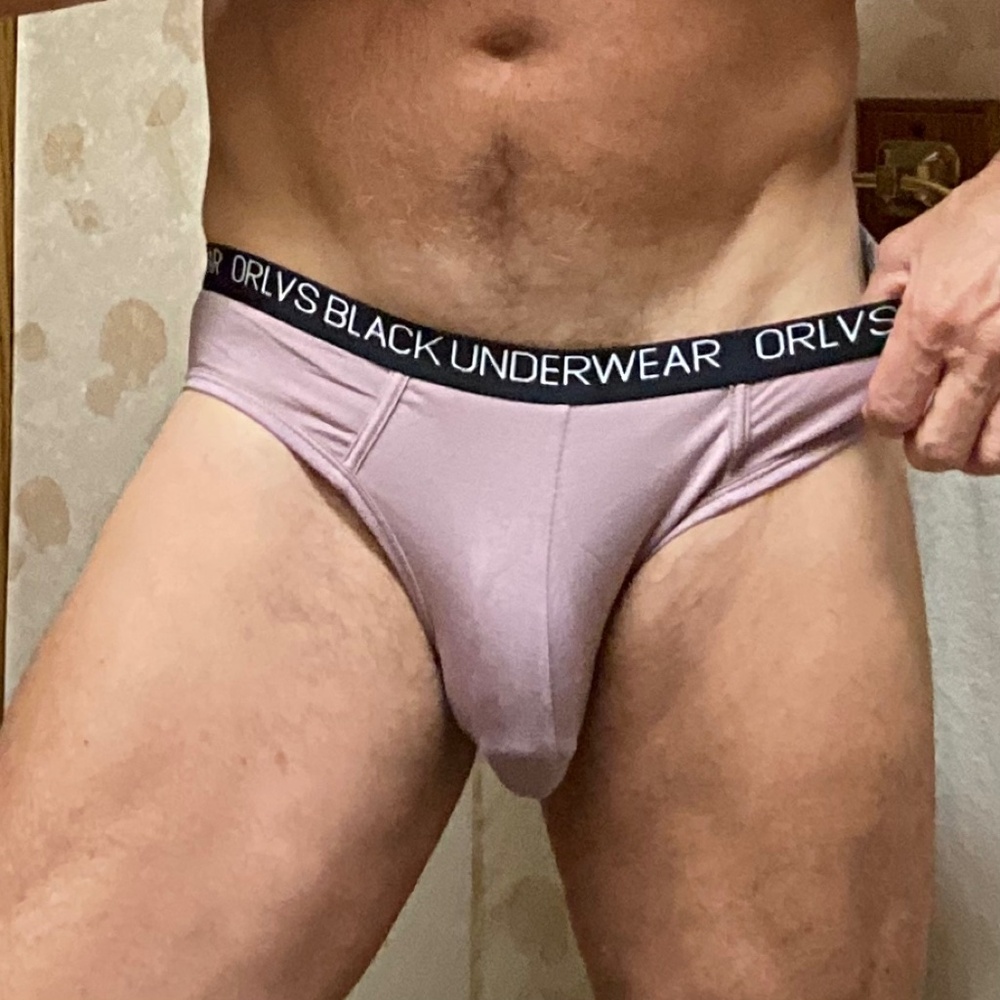 Flesh color sexy brief, with black waist band, super soft and stretchy - Picture 4 of 4